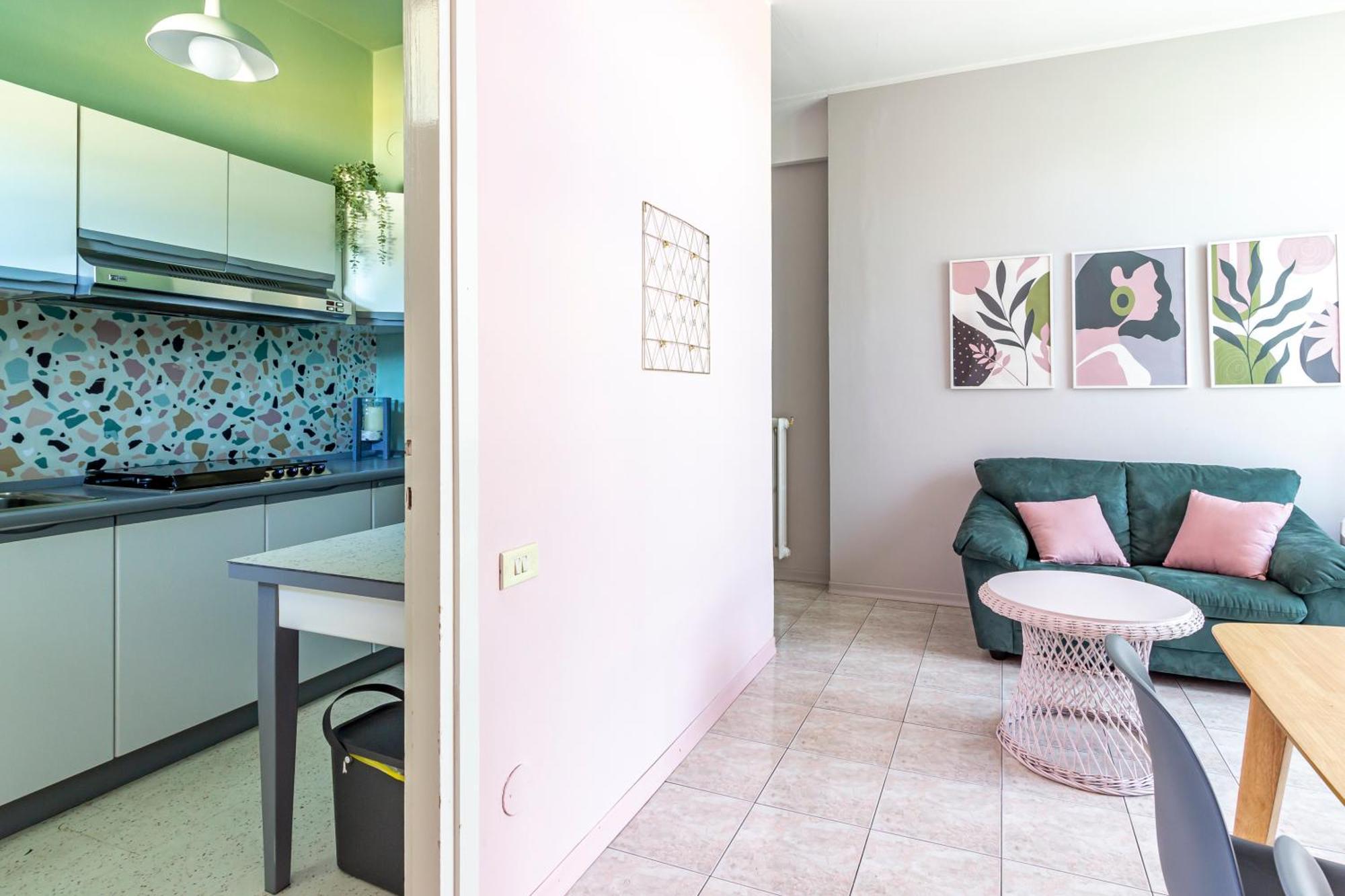 Apartmán Parking & Terrace - Large 90 Mq - Self Check-In & Remote Access Como Exteriér fotografie