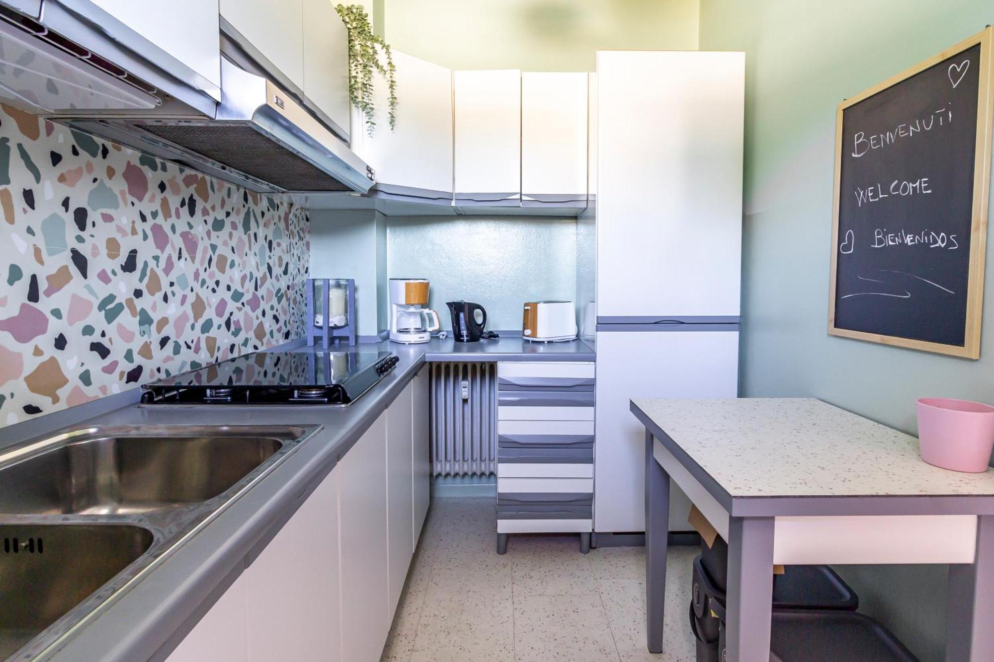 Apartmán Parking & Terrace - Large 90 Mq - Self Check-In & Remote Access Como Exteriér fotografie